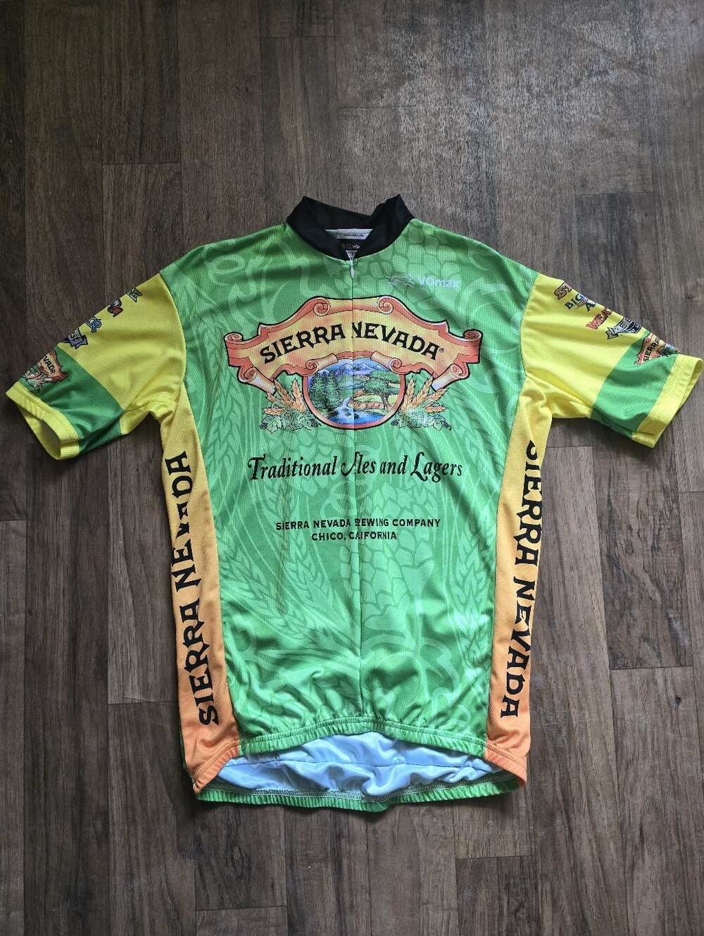 Sierra Nevada Brewing Company Cycling Jersey Sz Xl
